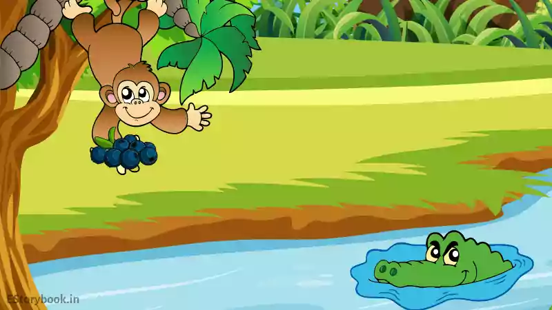 Monkey and Crocodile