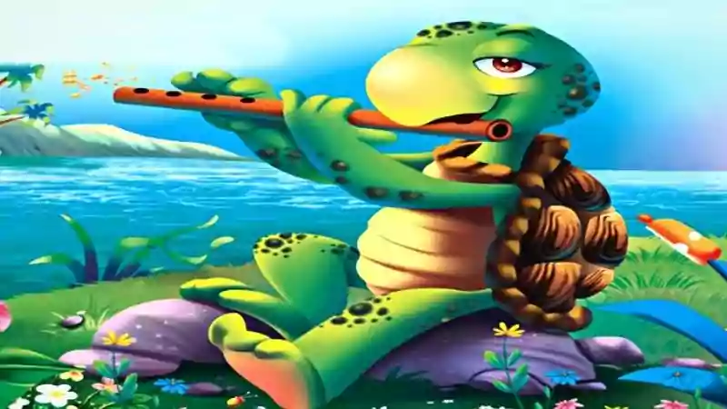 A Small Story in English - The Turtle Flute Image